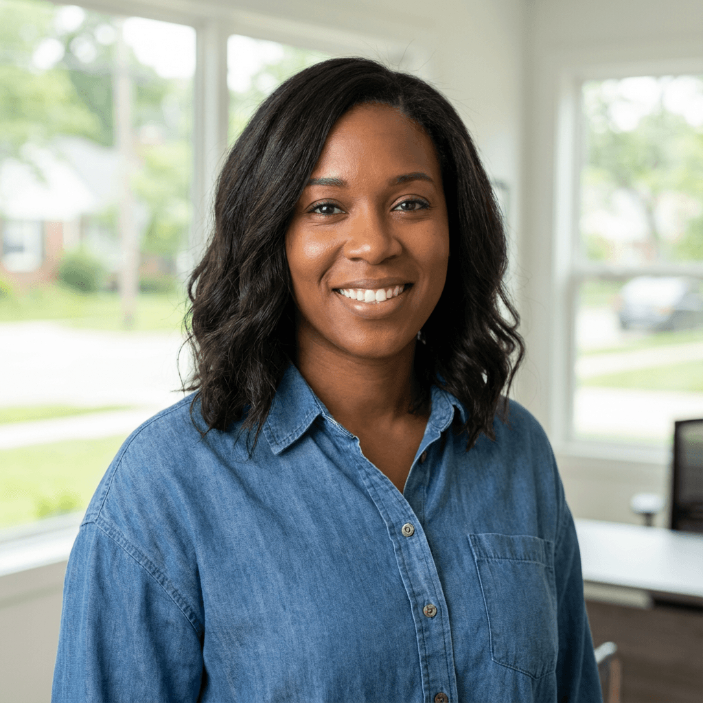 Professional headshot of a female operations director
