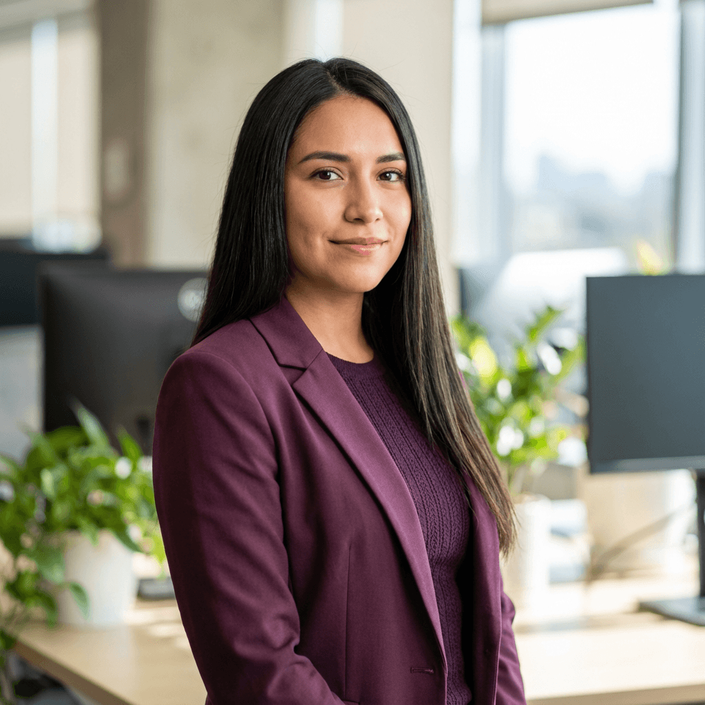 Professional headshot of a female IT director